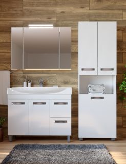 Vigo Plaza П17К-600 Пенал с бельевой корзиной 60 см